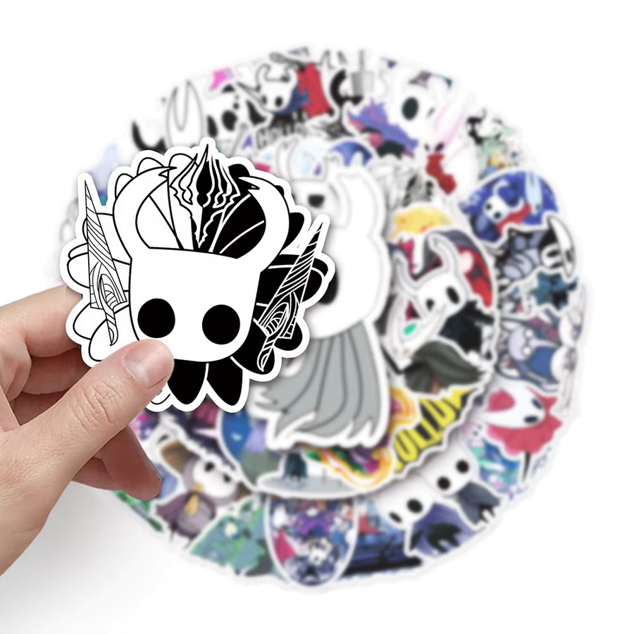 Bandai Hollow Knight Spiel-Aufkleber, 10/30/50 Stück, wasserfest - Bild 3