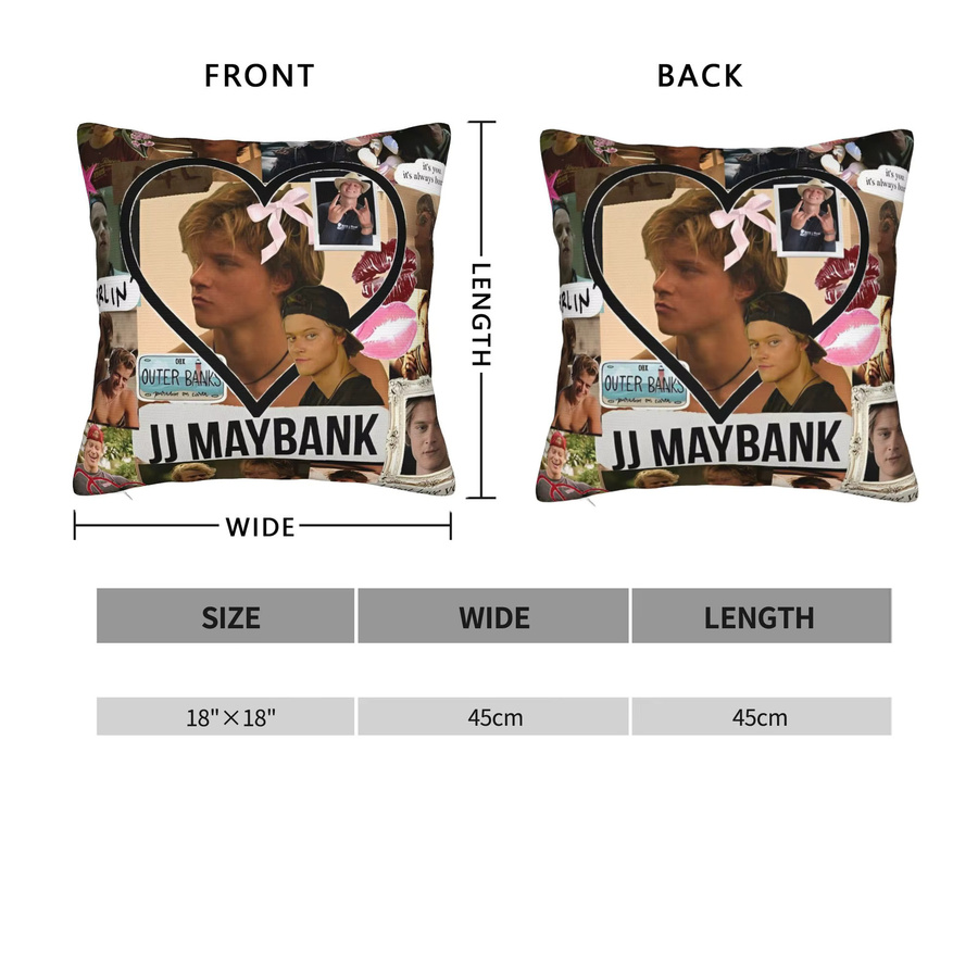 JJ Maybank Kissenbezug Rudy Pankow Quadratisch Vintage Graphic Design Multicolour B/B/T: 30 x 30 x 30 cm - Bild 2