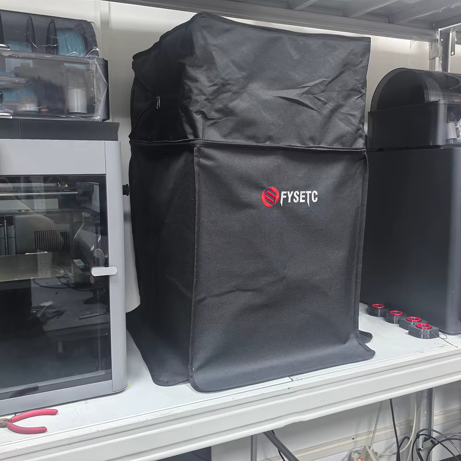 Bambu Lab Staubschutzabdeckung für P2S und P1 Serie mit AMS, wasserfeste Nylon-Abdeckung für FDM 3D-Drucker, Schwarz - Bild 4
