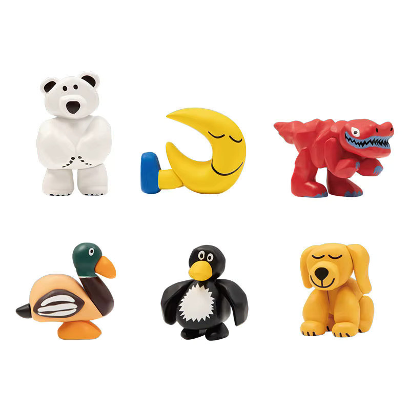 Re-ment Daisuke Kondo Kunst Tierfiguren, Actionfigur, Eisbär, Dinosaurier - Bild 3