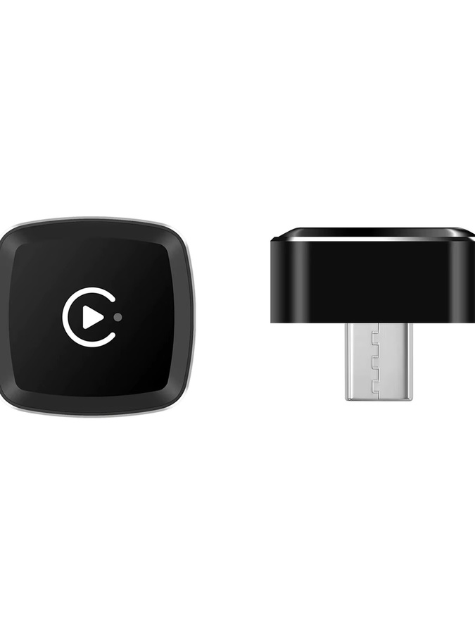 EzoneTronics 2-in-1 Wireless CarPlay und Android Auto Adapter für USB-C, Schwarz - Bild 6