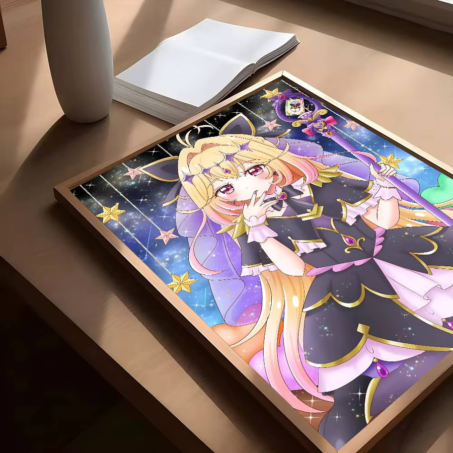Kayou Cure Arcana Shadow Meitantei Precure Poster, wasserfester Aufkleber in Multicolor, B: 20,0 cm, H: 20,0 cm - Bild 5