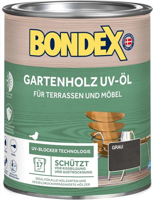 Bondex UV-Schutz Öl in Grau, 0,75 l - Bild 1