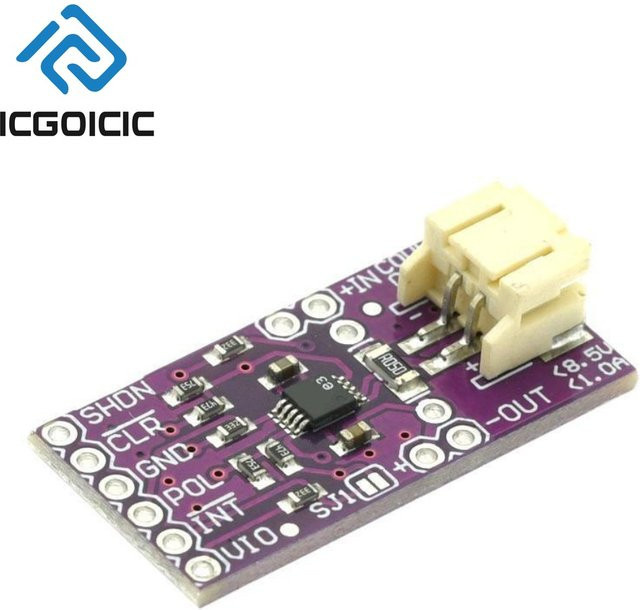 LTC4150 Coulomb-Zählermodul zur hochseitigen Stromüberwachung und Li-Ionen-Leistungserkennung in Violett - Bild 1