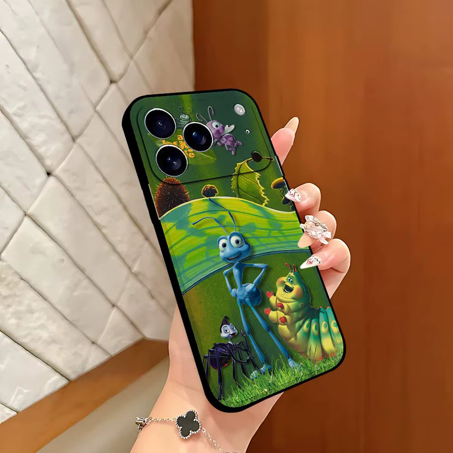 Mesuca Handyhülle mit Cartoon Bugs Life Design für iPhone 11 bis 17 Pro Max in Multicolour - Bild 2