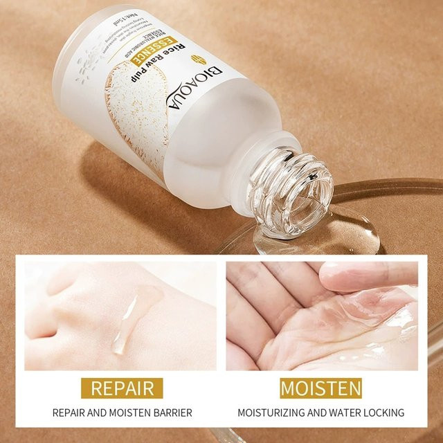 BIOAQUA White Rice Hautpflegeset, Serum und Augencreme, Reis, Unisex - Bild 1