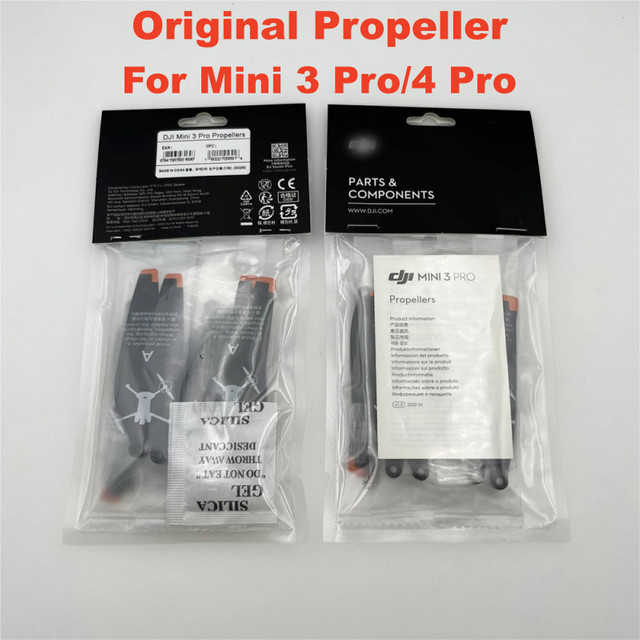 DJI Original Propeller Set für Mini 3 Pro und Mini 4 Pro, Low-Noise Schnellklapp-Flügel in Schwarz, 8 Teile - Bild 1