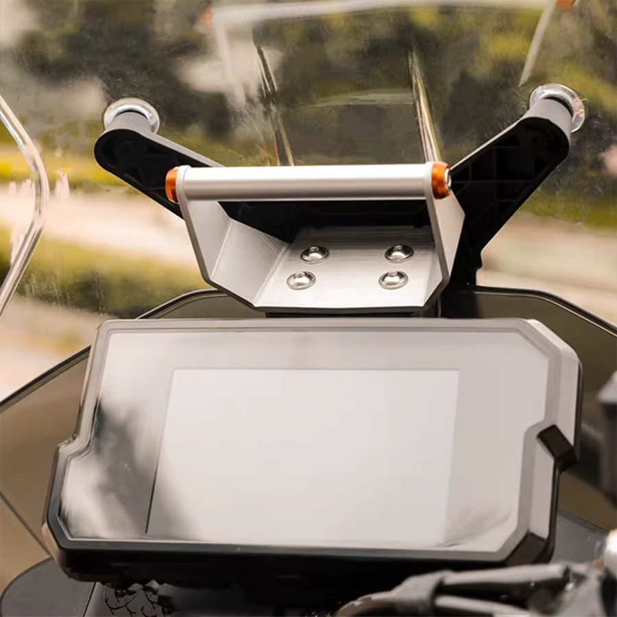 Motorrad-Navigationshalterung für Husqvarna Norden 901 (2023–2024) in Silber, GPS-Handyhalterung Zubehör - Bild 2