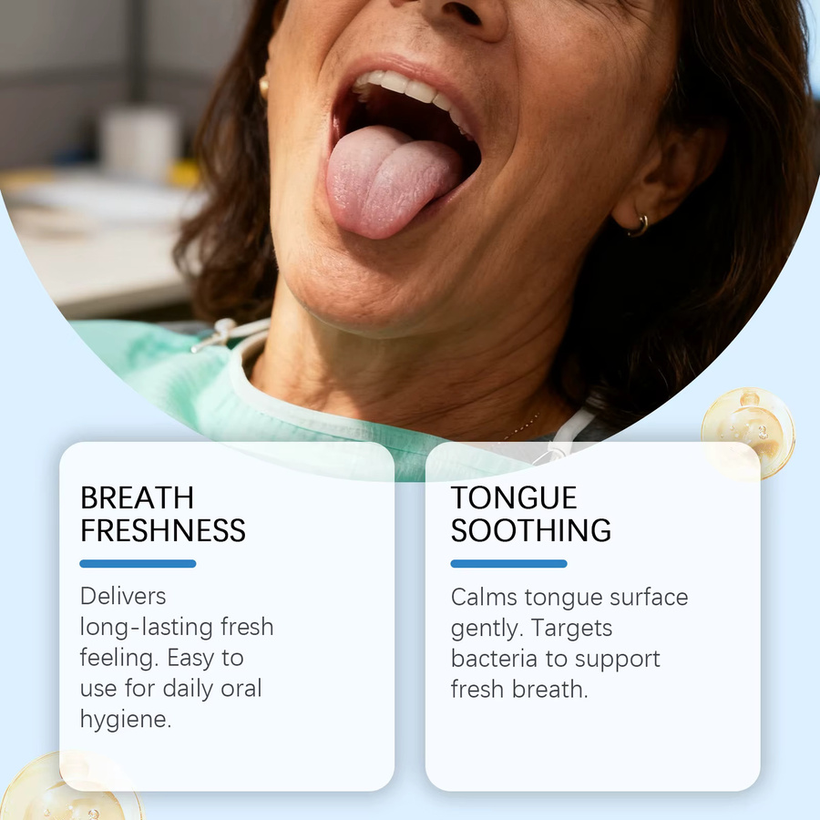 ORALHOE Zungenbelag-Reinigungsgel, Unisex - Bild 3