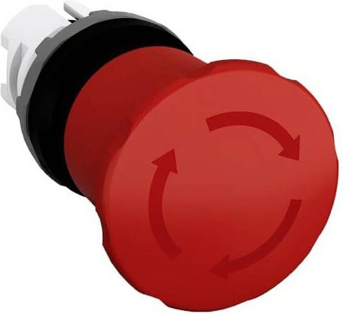 ABB MPET4-10R Not-Aus-Taster IP66 in Rot - Bild 1