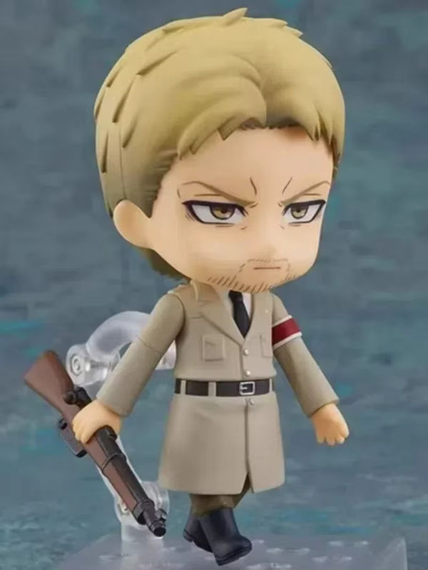 Bandai Anime Angriff auf Titan Reiner Braun Q Version Actionfigur aus Kunststoff, Beige, Höhe: 10 cm - Bild 2