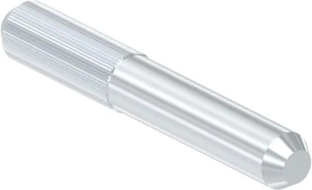 FeNau Verbindungsstift aus Edelstahl in Silber für Laufschiene, Durchmesser: 20 mm - Bild 1