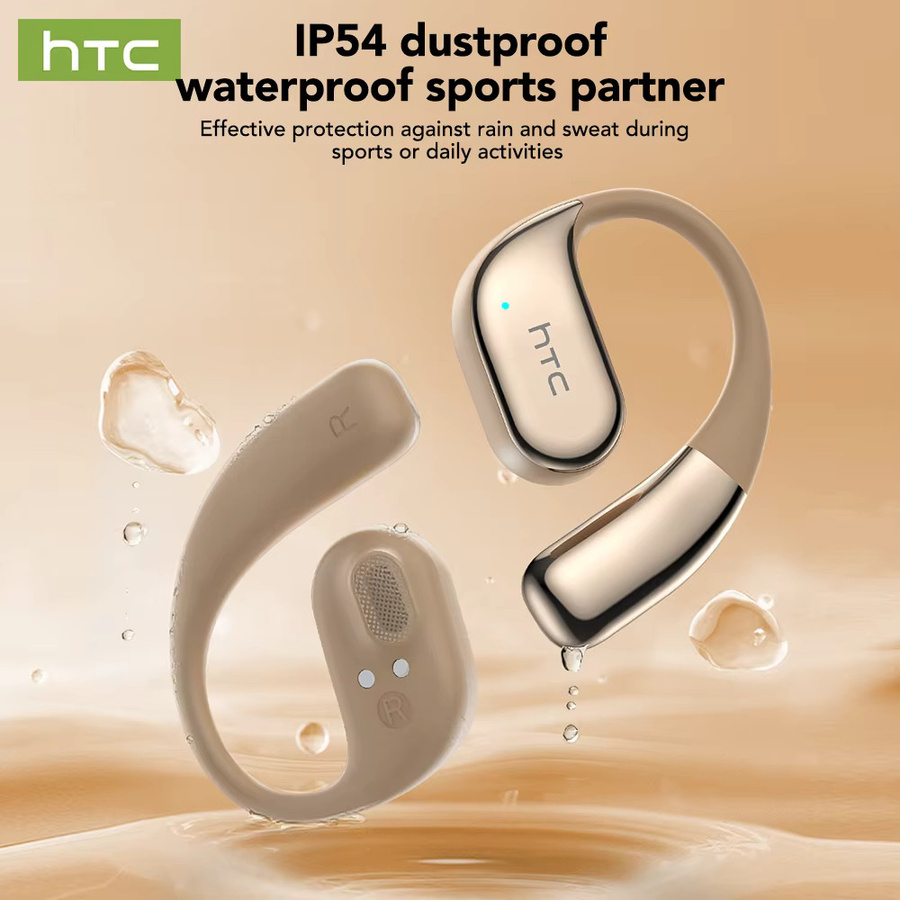 HTC NE39 Bluetooth-Ohrhörer in Schwarz mit Surround-Sound-Stereo für Sport und Reisen - Bild 2