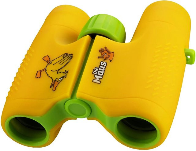 DieMaus Kinderfernglas Ente-Motiv Gelb mit Beutel - Bild 1