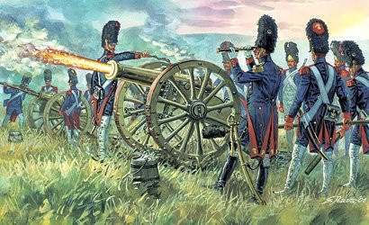 Italeri French Imperial Guard Artillery Napoleonic Wars, Soldaten, 1:72 - Bild 1