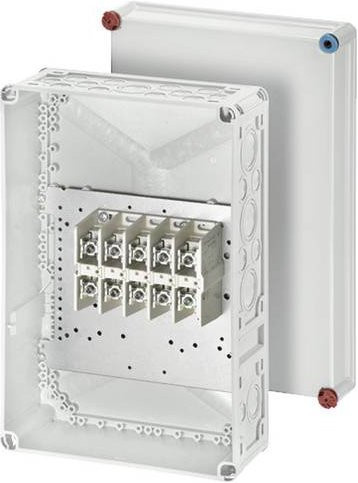 Hensel Abzweigdose 3900011 halogenfrei und plombierbar in Weiß B: 30,0 cm x L: 45,0 cm x H: 30,0 cm - Bild 1