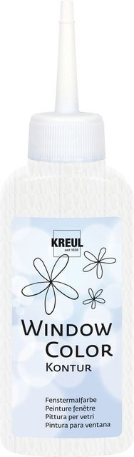 KREUL Window Color Konturenfarbe Reinweiß 80 ml - Bild 1