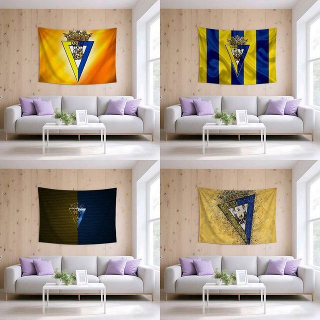 C-cadiz CF Wandteppich im Art Deco Design, multicolor, Breite: 110 cm, Höhe: 60 cm - Bild 1
