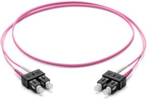 Corning LWL-Patchkabel SC/SC OM4 50/125 violett, Länge: 1 m - Bild 1