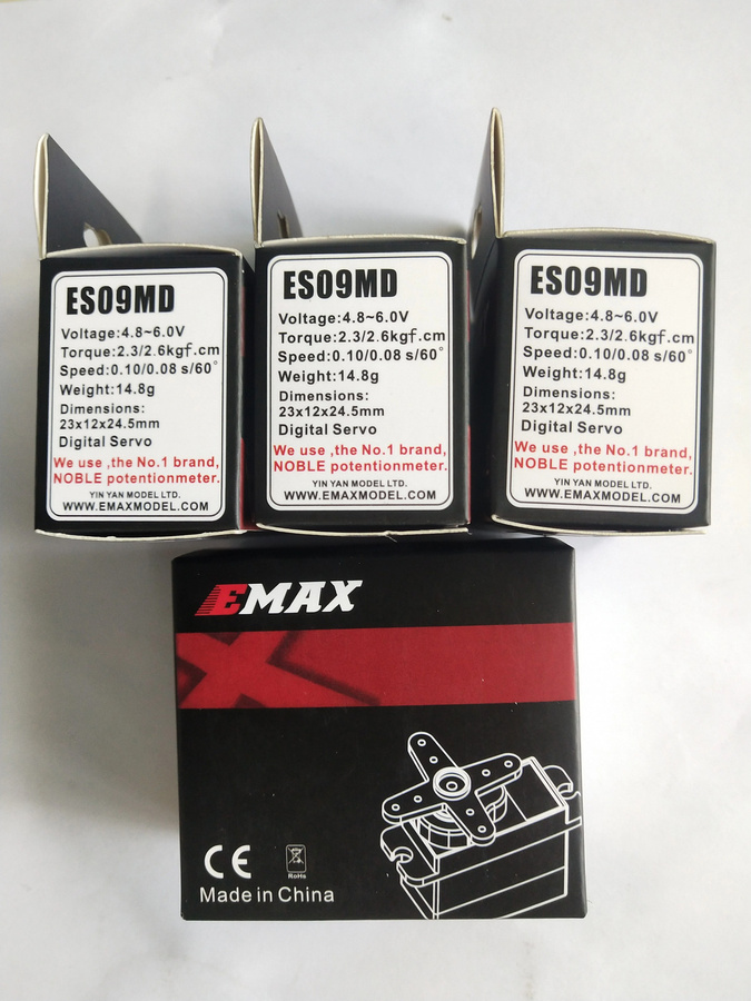EMAX Metall Servo Dual-Lager, Zubehör - Bild 2