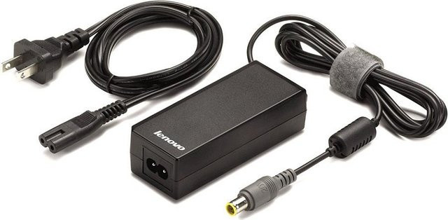 Lenovo 65W AC Adapter Netzteil in Schwarz für ThinkPad Edge E120 3043 und E125 3035 (FRU45N0122) - Bild 1