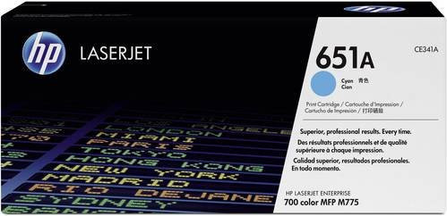 HP Original Toner CE341A 651A Cyan für LaserJet Enterprise 700 MFP M775z - Bild 2