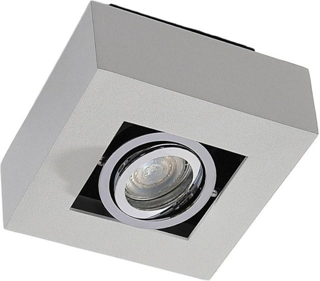 Arcchio Vince Strahler Modern Weiß aus Aluminium, 1-flammige Deckenleuchte mit GU10 Fassung für Flur und Wohnraum - Bild 1