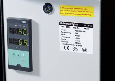 HellermannTyton Etikett für Laserbedruckung, weiß, multipurpose, 596-12043 TAG13TD4-1204-SR-1204-ML - Bild 1