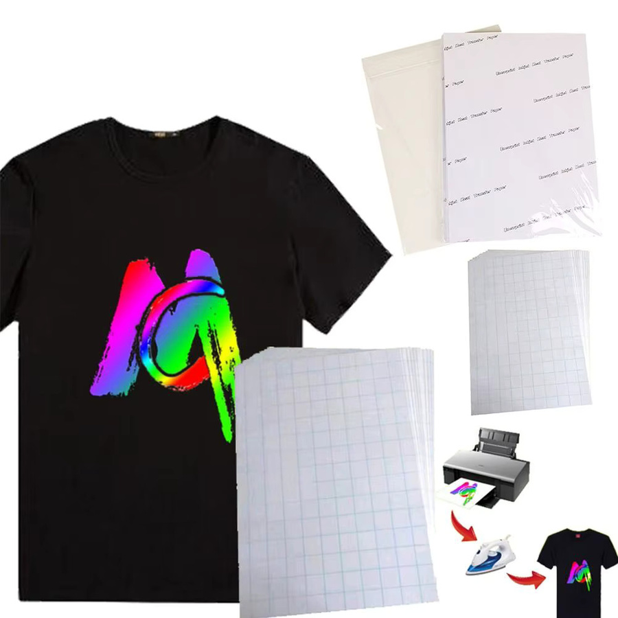 Inkjet Sublimationspapier für dunkle Stoffe A4 zum Transfer von T-Shirts und DIY-Projekten - Bild 3