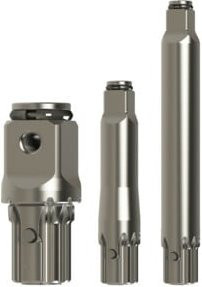 Ingersoll Rand Spindelaufsatz-Set 3-teilig in Silber, kompatibel mit DXS2, 1/2" - 2", 4" verlängert und 3/4" Standard - Bild 1