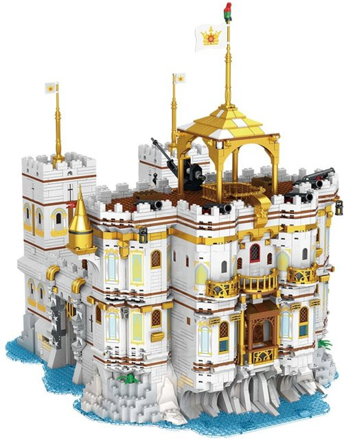 Reobrix Royal Bay 66013 Festung Burg Klemmbaustein 4168 Teile ab 14 - Bild 1