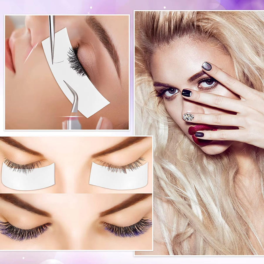 CNKESS Schaumstoff-Augenpads für Wimpernverlängerung, 110 Stück, Unisex - Bild 5