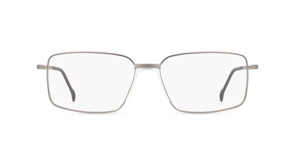 Fielmann COMFORT 134 FLEX CL GOETZ Korrektionsbrille, Vollrand, Quadratisch, Titan, grau, Herren - Bild 1