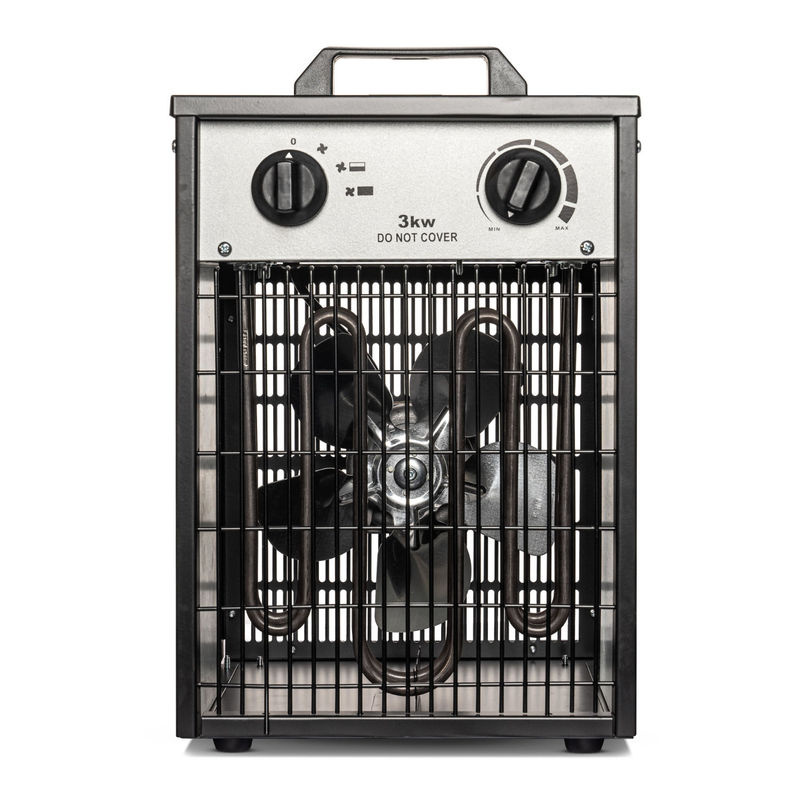 Vitavia Elektroheizung Carinae für Gewächshäuser, schwarz, B/T/H: 25,5 x 25,5 x 41 cm - Bild 3