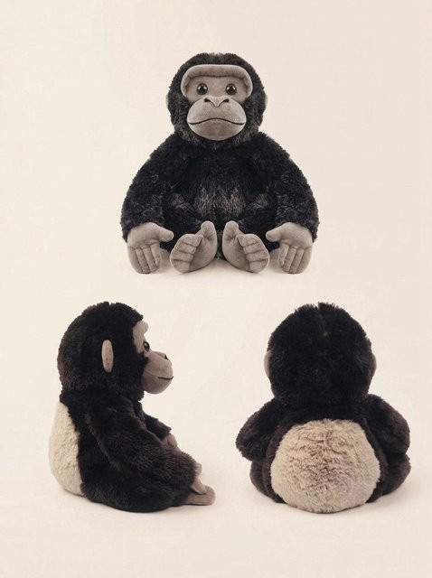 Yiran Health & Beauty Affe Plüschtier, Orang-Utan Schimpanse, 38cm, ab 14 Jahren - Bild 1
