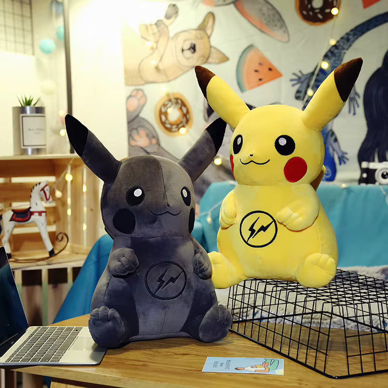 Pokémon Pikachu Plüschtier, Schwarz, Bunt / Mehrfarbig - Bild 3