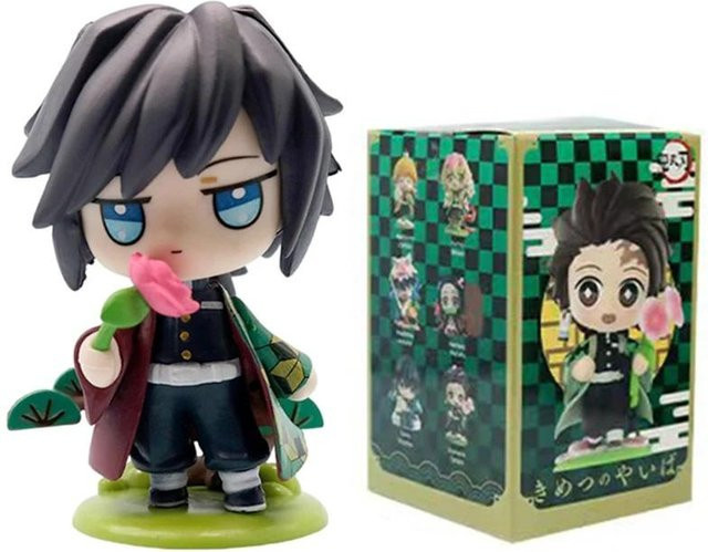 Yiran toy 1 Demon Slayer Kimetsu no Yaiba Q Version Figur Blind Box Set - Bild 1