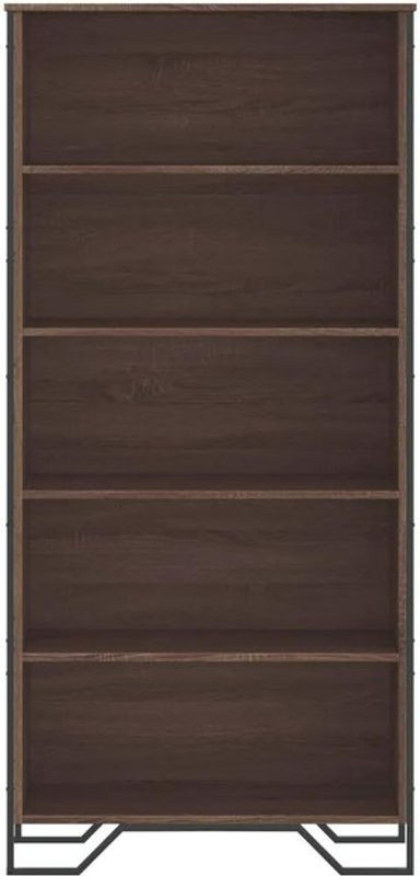 Maisonchic Bücherregal in Braun Eichen-Optik aus Holzwerkstoff, B/T/H: 80 x 31 x 169 cm - Bild 1
