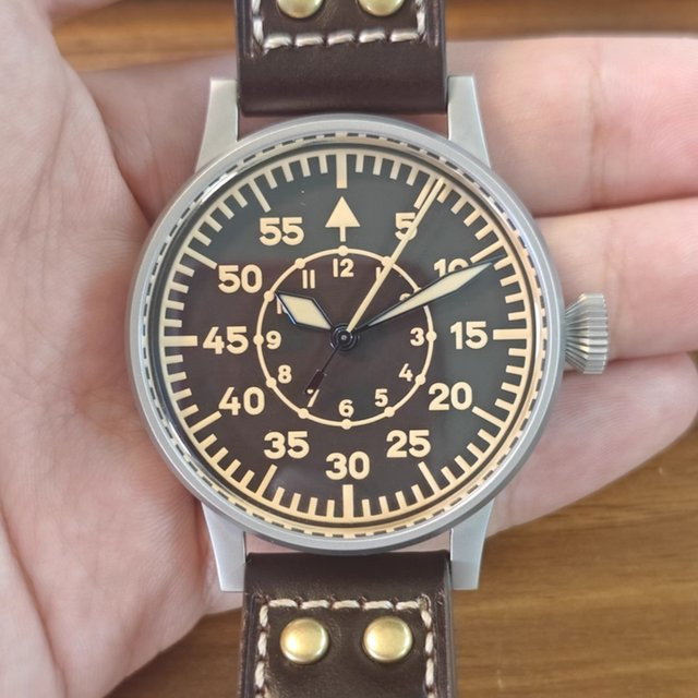 Hruodland Armbanduhr, Automatik, Edelstahl, Saphirglas, 42 mm, Herren - Bild 1