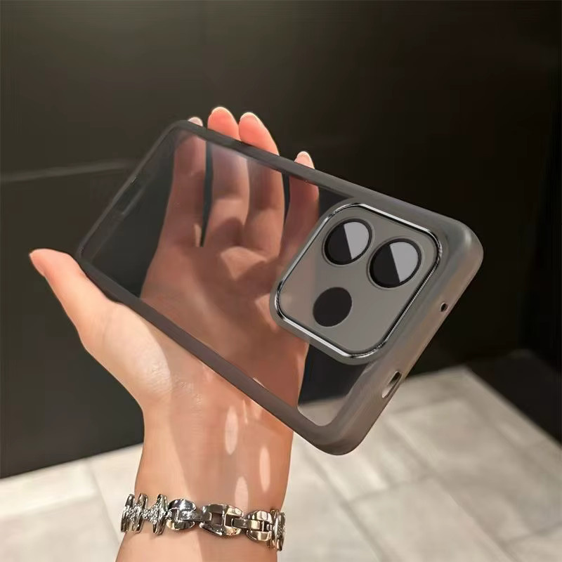 Stoßfeste Silikon Schutzhülle für Xiaomi Poco F6 in Transparent - Bild 2