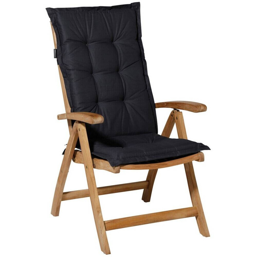 Madison Auflagen Set Basic 4er-Set schwarz, UV-beständig und atmungsaktiv - Bild 4