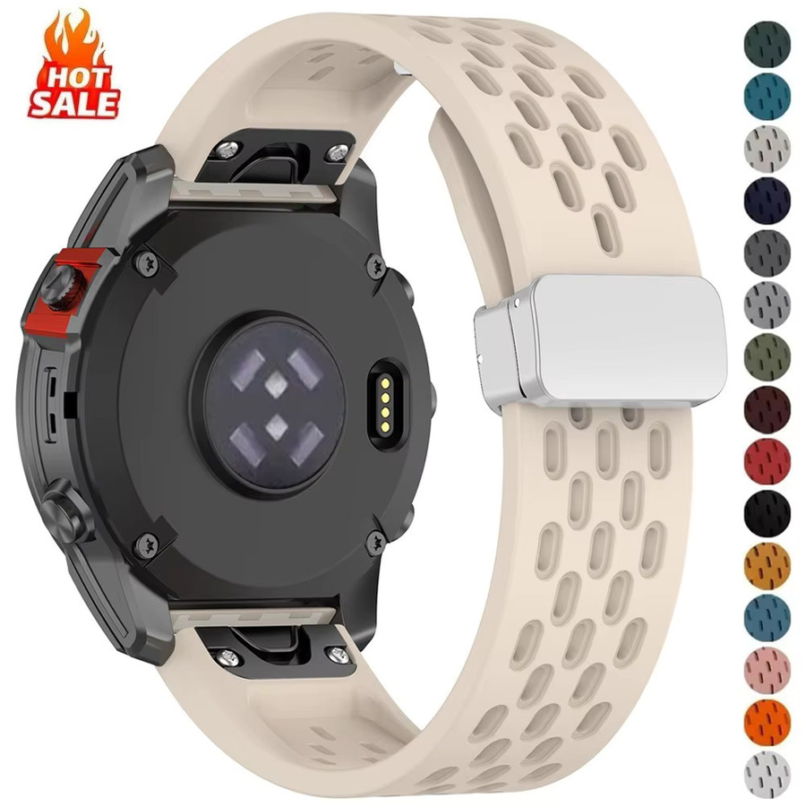 FancyWrist Uhrenarmband Silikon, Weiß - Bild 2