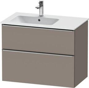 Duravit Waschtischunterschrank D-Neo in Basalt Grau Matt, Wandmontage, B/T/H: 81 x 46,2 x 62,5 cm - Bild 1