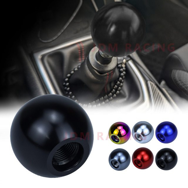 JDM RACING Universal Getriebe-Griffkopf aus Aluminiumlegierung mit Rundkugel für Auto-Modifikationen - Bild 1