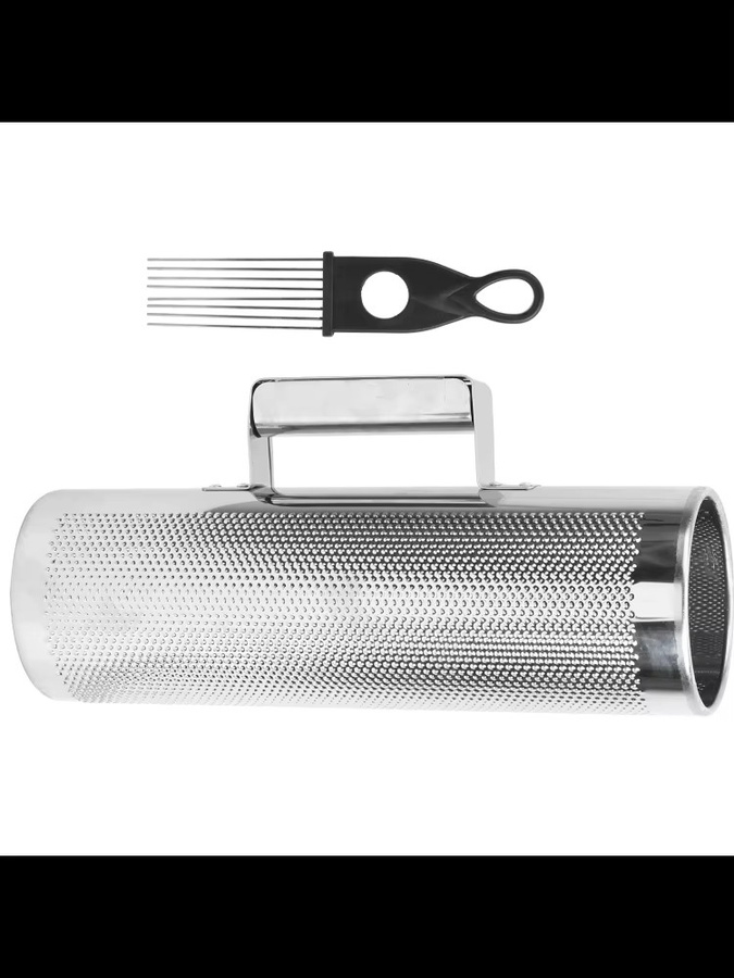Orphee Guiro Shaker aus Aluminium, Orff-Schlaginstrument, mit Schaber - Bild 2