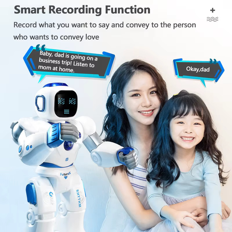 Tccicadas Programmierbarer Demo-RC-Roboter, APP-Steuerung, Blau - Bild 5