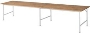 Rau Arbeitstisch Jerry höhenverstellbar braun B/T/H: 400 x 100 x 80-85 cm - Bild 1