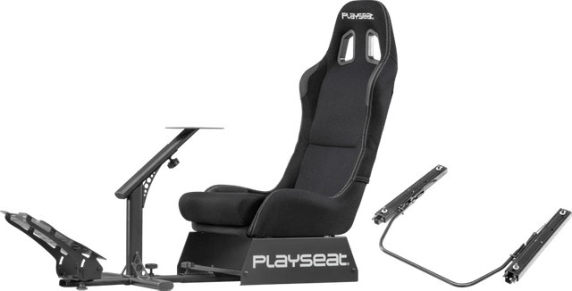Playseat Evolution Sim Racing Seat mit ActiFit-Material und Seat Slider in Schwarz - Bild 1