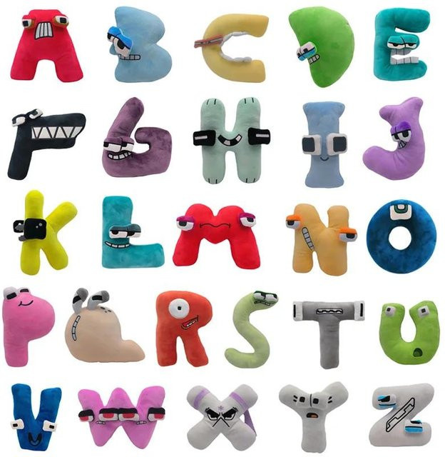 Yiran toy Alphabet Lore Plüschtier, 26-teiliges Set - Bild 1
