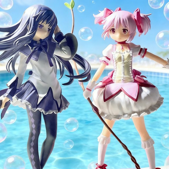 Bandai Magische Mädchen Madoka Magica Kaname Madoka Actionfigur - Bild 1